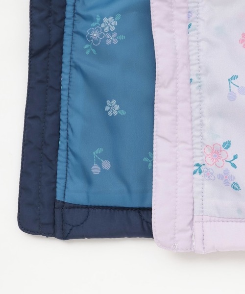 KP（ケーピー）の「ボア衿 チェリーキルトタフタ ジャケット（その他アウター・キッズ・ネイビー/ラベンダー・90cm/100cm/110cm/120cm/130cm/140cm/150cm/80ｃｍ）」の11枚目の写真