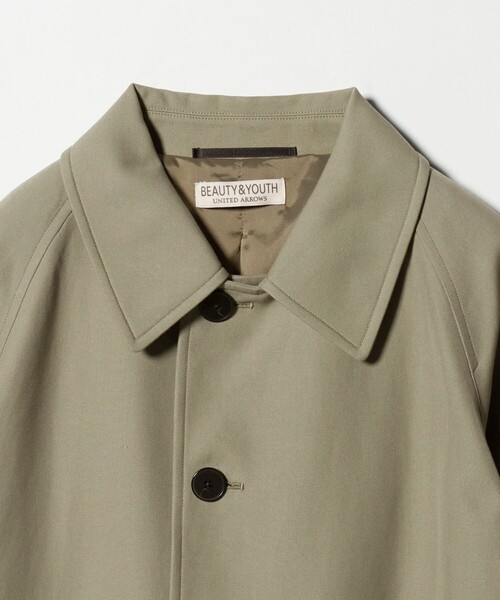 セール】エアリーコットン D/CLT バルカラー コート（ステンカラー