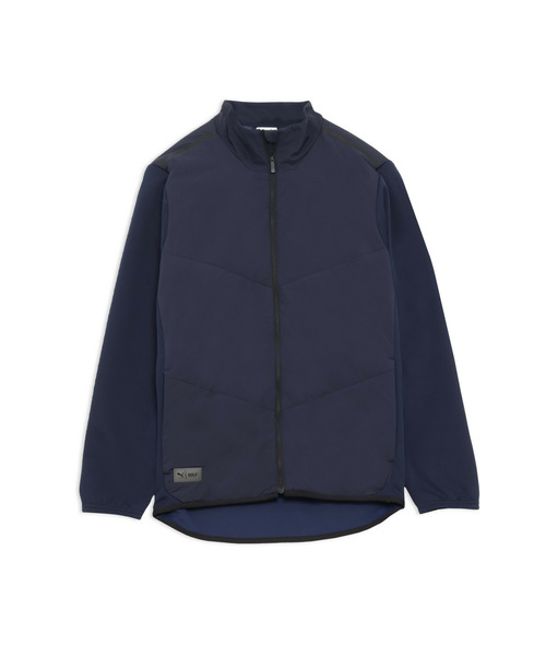 PUMA（プーマ）の「PUMA プーマ メンズ ゴルフ PB ハイブリッド パデッド ジャケット PADDED JACKET（ダウンジャケット/コート・メンズ・ブラック/ホワイト系その他5/ネイビー・SMALL/MEDIUM/XX-LARGE/X-LARGE/LARGE）」の13枚目の写真