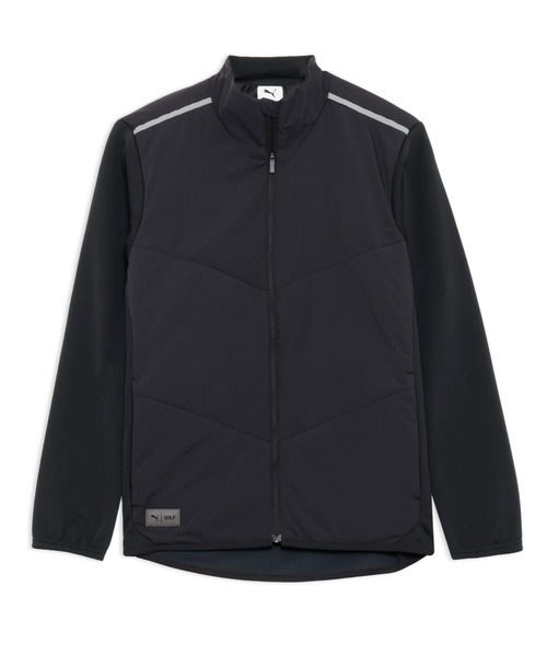 PUMA（プーマ）の「PUMA プーマ メンズ ゴルフ PB ハイブリッド パデッド ジャケット PADDED JACKET（ダウンジャケット/コート・メンズ・ブラック/ホワイト系その他5/ネイビー・SMALL/MEDIUM/XX-LARGE/X-LARGE/LARGE）」の2枚目の写真