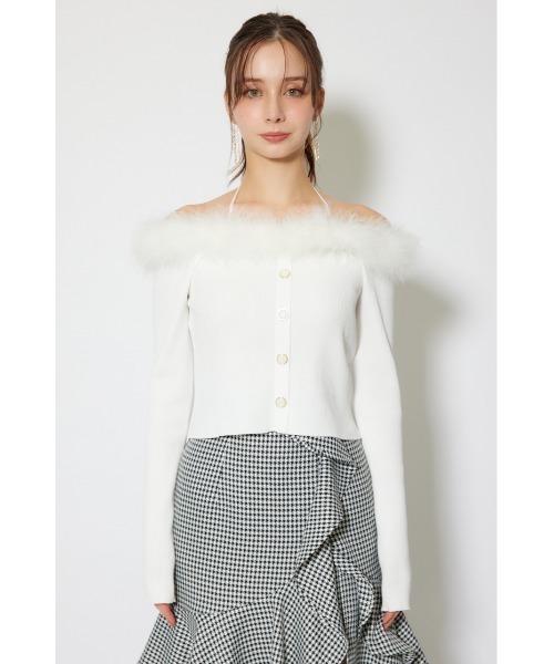 セール】many wayフェザーオフショルニットトップス 秋服 冬服（ニット