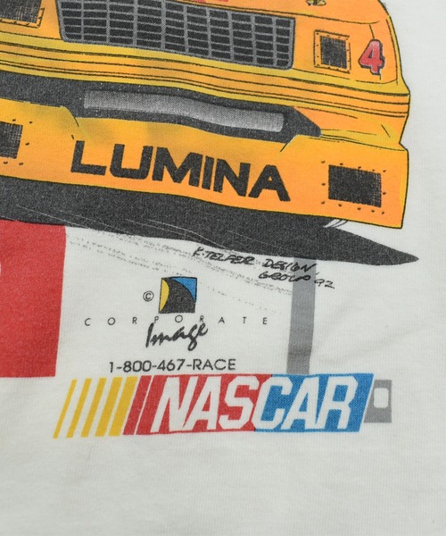 VINTAGE(ヴィンテージ)の「【USED】90’s Touch of Gold “NASCAR ETNIE IRVAN” レーシング Tシャツ USA製(Tシャツ/カットソー・メンズ・ホワイト・LARGE)」の12枚目の写真
