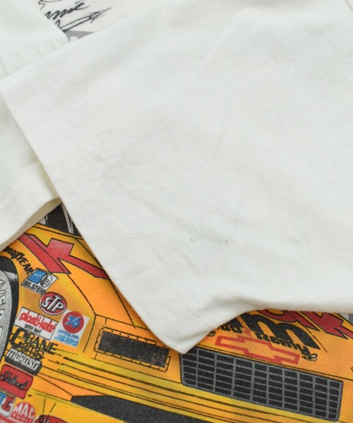 VINTAGE(ヴィンテージ)の「【USED】90’s Touch of Gold “NASCAR ETNIE IRVAN” レーシング Tシャツ USA製(Tシャツ/カットソー・メンズ・ホワイト・LARGE)」の7枚目の写真