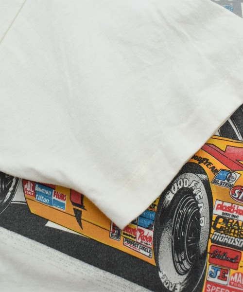 VINTAGE(ヴィンテージ)の「【USED】90’s Touch of Gold “NASCAR ETNIE IRVAN” レーシング Tシャツ USA製(Tシャツ/カットソー・メンズ・ホワイト・LARGE)」の8枚目の写真