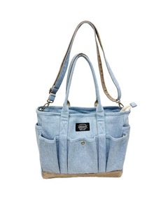 Polo ベア デニム ミディアム トート（トートバッグ）｜POLO RALPH