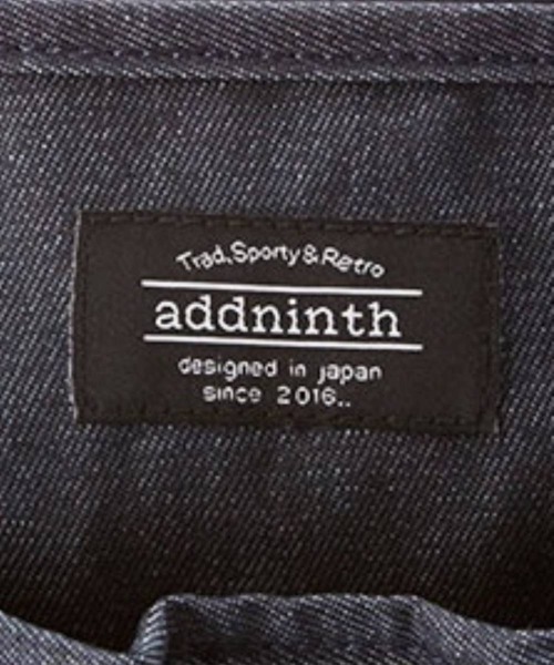 AddNinth(アドナインス)の「アドナインス キャンバス&デニム2wayトートショルダー Lサイズ(トートバッグ・メンズ・その他2/その他1/スカイブルー/アイボリー/グレー・FREE)」の9枚目の写真