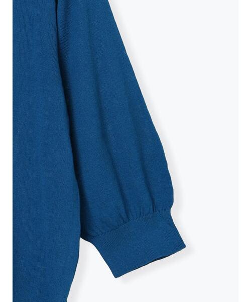 Lugnoncure(ルノンキュール)の「コットンクルーネックニット(ニット/セーター・レディース・オフホワイト/ブルー/ブラック/レッド・F)」の19枚目の写真