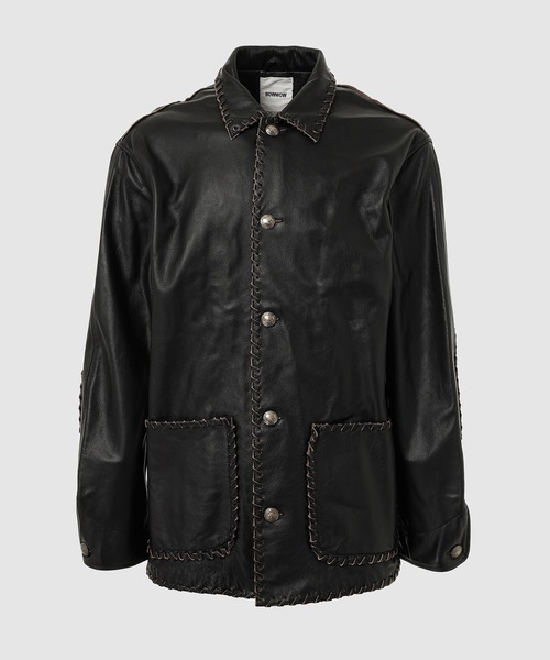 BOWWOW　バウワウ カバーオール BOWWOW - BOW WOW バウワウ カバーオールUSN M43 DUNGAREE JUMPER