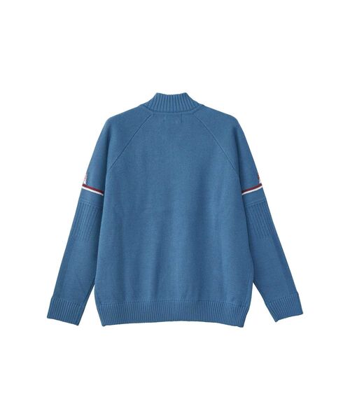 HYSTERIC GLAMOUR（ヒステリックグラマー）の「SEE NO EVILワッペン ジャンパー（その他アウター・メンズ・ブラック/ブルー/ネイビー・LARGE/MEDIUM/SMALL/X-LARGE）」の4枚目の写真