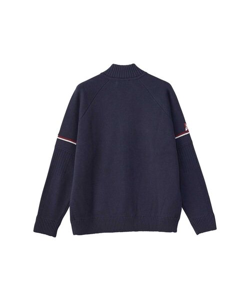 HYSTERIC GLAMOUR（ヒステリックグラマー）の「SEE NO EVILワッペン ジャンパー（その他アウター・メンズ・ブラック/ブルー/ネイビー・LARGE/MEDIUM/SMALL/X-LARGE）」の7枚目の写真