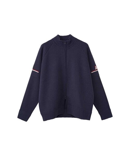 HYSTERIC GLAMOUR（ヒステリックグラマー）の「SEE NO EVILワッペン ジャンパー（その他アウター・メンズ・ブラック/ブルー/ネイビー・LARGE/MEDIUM/SMALL/X-LARGE）」の9枚目の写真