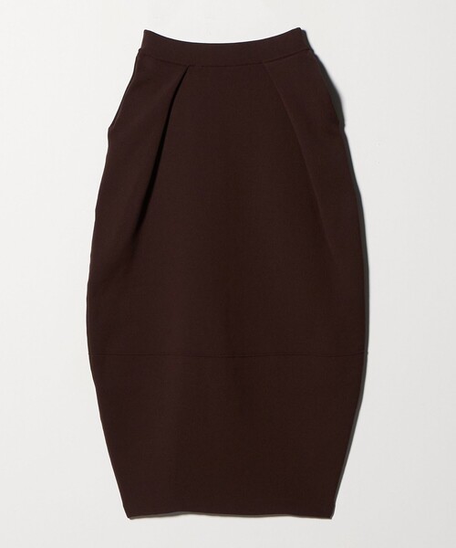 BEAUTY&YOUTH UNITED ARROWS（ビューティーアンドユースユナイテッドアローズ）の「【WEB限定】ポリエステル コクーンニットスカート ウォッシャブル（スカート・レディース・グレー系/ブラック/ダークブラウン・FREE）」の15枚目の写真