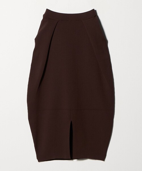 BEAUTY&YOUTH UNITED ARROWS（ビューティーアンドユースユナイテッドアローズ）の「【WEB限定】ポリエステル コクーンニットスカート ウォッシャブル（スカート・レディース・グレー系/ブラック/ダークブラウン・FREE）」の16枚目の写真