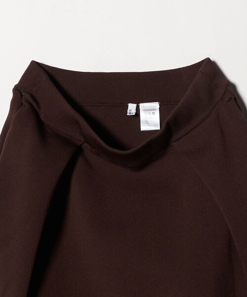 BEAUTY&YOUTH UNITED ARROWS（ビューティーアンドユースユナイテッドアローズ）の「【WEB限定】ポリエステル コクーンニットスカート ウォッシャブル（スカート・レディース・グレー系/ブラック/ダークブラウン・FREE）」の19枚目の写真