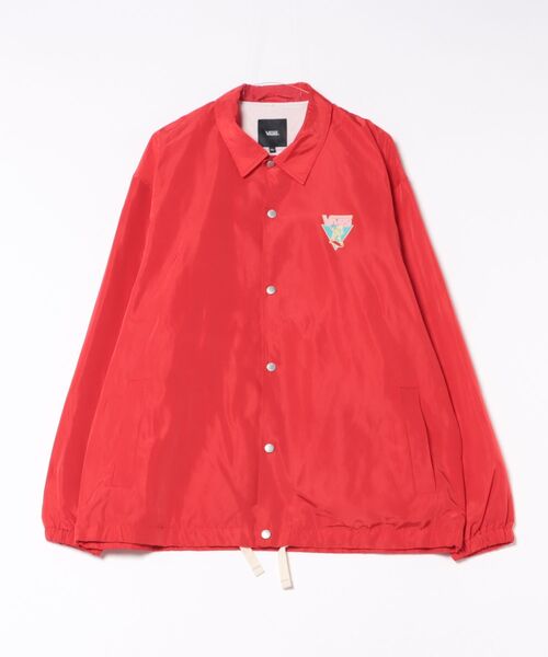 VANS(バンズ)の「VANS ヴァンズ M Selhurst Coach JKT ジャケット 125K1094600 RED(その他アウター・メンズ・レッド・MEDIUM/LARGE/X-LARGE)」の1枚目の写真