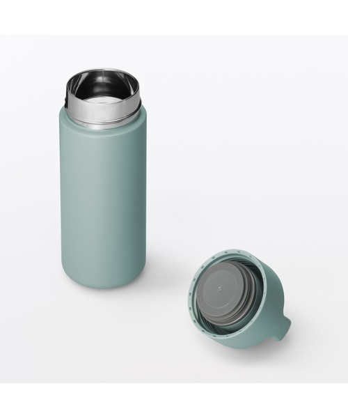 無印良品(ムジルシリョウヒン)の「真空断熱構造 保温保冷ボトル ハンドルタイプ 350mL(水筒・メンズ・ベージュ系/シルバー/ブラック・FREE)」の21枚目の写真