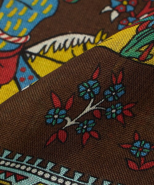 セール】【別注】＜Drake's＞ホースライダー スカーフ（ストール