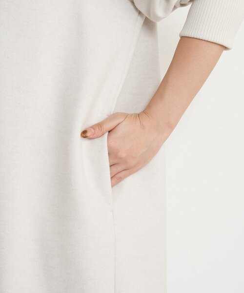 Jena espace merveilleux（ジェナ　エスパスメルヴェイユ）の「ハーフジップキモウワンピース（ワンピース・レディース・アイボリー/ブラック・FREE）」の14枚目の写真