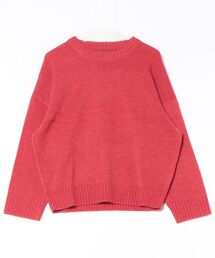 【豊富なカラー展開】7GG クルーネックオーバーサイズニット(BL)