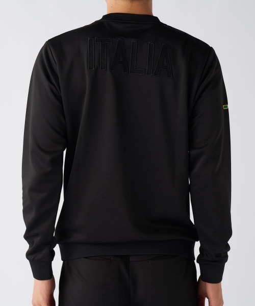 Kappa(カッパ)の「【Kappa/カッパ】ダンボールスウェット トレーナー ゴルフ アウトドア(スウェット・メンズ・ブラック/ネイビー・XX-LARGE)」の10枚目の写真