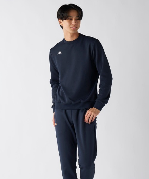 Kappa(カッパ)の「【Kappa/カッパ】ダンボールスウェット トレーナー ゴルフ アウトドア(スウェット・メンズ・ブラック/ネイビー・XX-LARGE)」の18枚目の写真