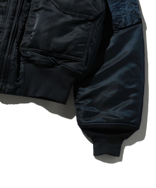 Valley Apparel(バレーアパレル)の「CWU-45/P フライトナイロンジャケット/フライトジャケット(ミリタリージャケット・メンズ・ネイビー/ブラック/グレー系その他・SMALL/MEDIUM/LARGE/X-LARGE)」の9枚目の写真