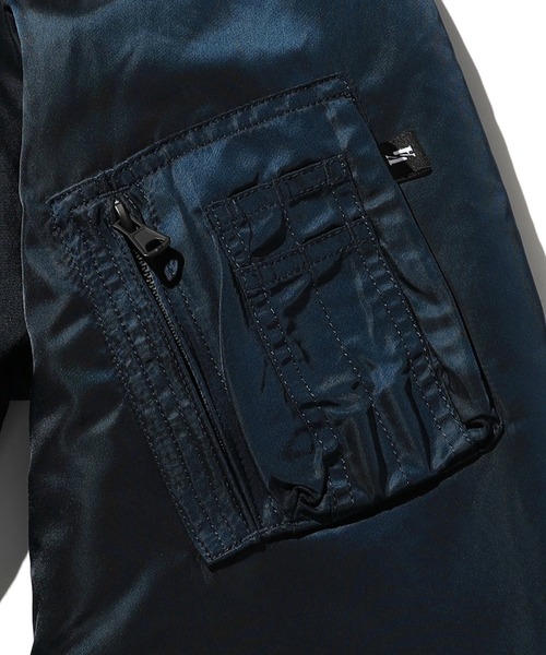Valley Apparel(バレーアパレル)の「CWU-45/P フライトナイロンジャケット/フライトジャケット(ミリタリージャケット・メンズ・ネイビー/ブラック/グレー系その他・SMALL/MEDIUM/LARGE/X-LARGE)」の11枚目の写真