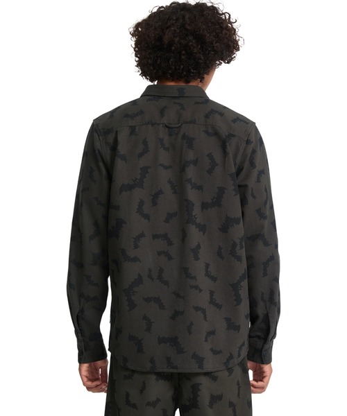 VOLCOM(ボルコム)の「VOLCOM FA JJ VILLARD LS/ボルコム総柄長袖シャツ(シャツ/ブラウス・メンズ・グレー系その他・MEDIUM/LARGE)」の3枚目の写真