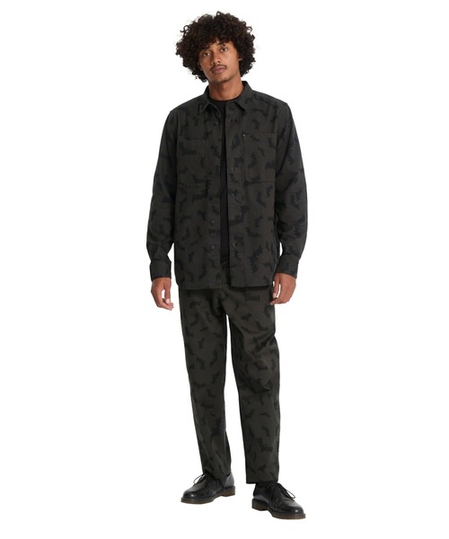 VOLCOM(ボルコム)の「VOLCOM FA JJ VILLARD LS/ボルコム総柄長袖シャツ(シャツ/ブラウス・メンズ・グレー系その他・MEDIUM/LARGE)」の6枚目の写真