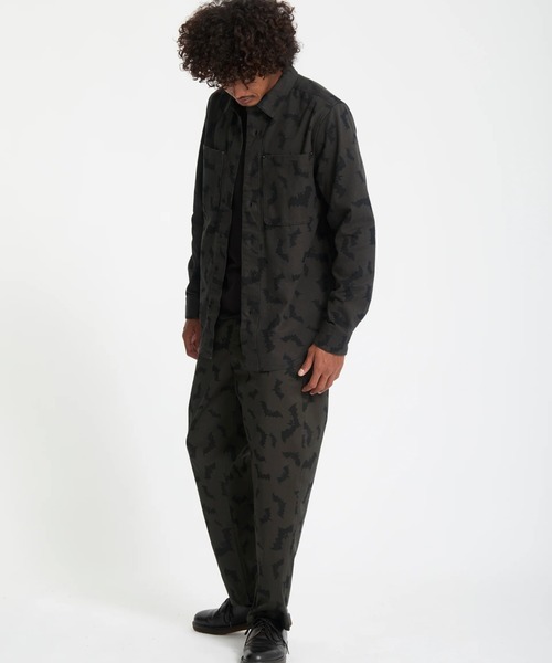 VOLCOM(ボルコム)の「VOLCOM FA JJ VILLARD LS/ボルコム総柄長袖シャツ(シャツ/ブラウス・メンズ・グレー系その他・MEDIUM/LARGE)」の8枚目の写真