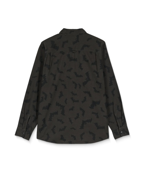 VOLCOM(ボルコム)の「VOLCOM FA JJ VILLARD LS/ボルコム総柄長袖シャツ(シャツ/ブラウス・メンズ・グレー系その他・MEDIUM/LARGE)」の10枚目の写真