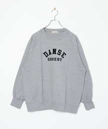 ペンネ天竺ビッグプリントスウェット