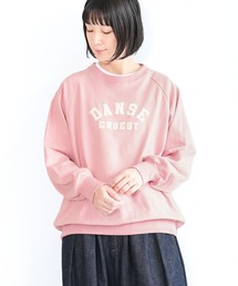 ペンネ天竺ビッグプリントスウェット