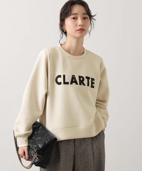 Gready Brilliant(グレディブリリアン)の「CLARTEクルーネックカットソー(Tシャツ/カットソー・レディース・ブラウン/グレイッシュベージュ・38)」の15枚目の写真