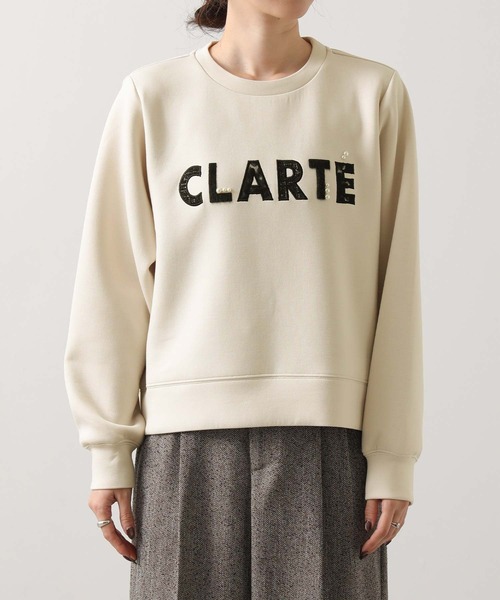 Gready Brilliant(グレディブリリアン)の「CLARTEクルーネックカットソー(Tシャツ/カットソー・レディース・ブラウン/グレイッシュベージュ・38)」の19枚目の写真