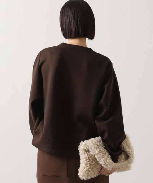 Gready Brilliant(グレディブリリアン)の「CLARTEクルーネックカットソー(Tシャツ/カットソー・レディース・ブラウン/グレイッシュベージュ・38)」の9枚目の写真