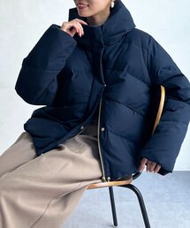Chez toi | ボリュームネックストレッチダウン(ダウンジャケット/コート)