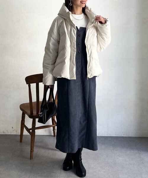 dium. Check Volume Outer ダウンジャケット　アウター dium. Check Volume Outer ダウンジャケット アウター ジャケット