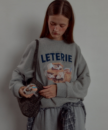 MARSHMALLOW WAFFLE SWEATSHIRT_GREY