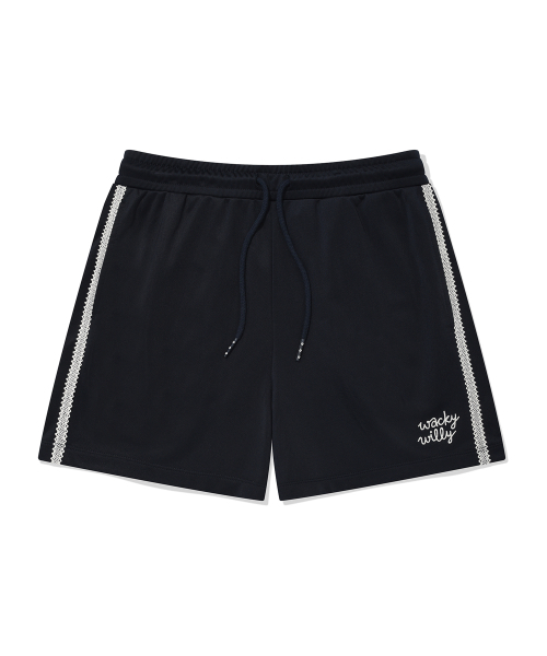 Wacky WiLLy（ワッキーウィリー）の「ウーマンズトラックショートパンツダークネイビー（その他パンツ・レディース・その他・SMALL/MEDIUM）」の2枚目の写真