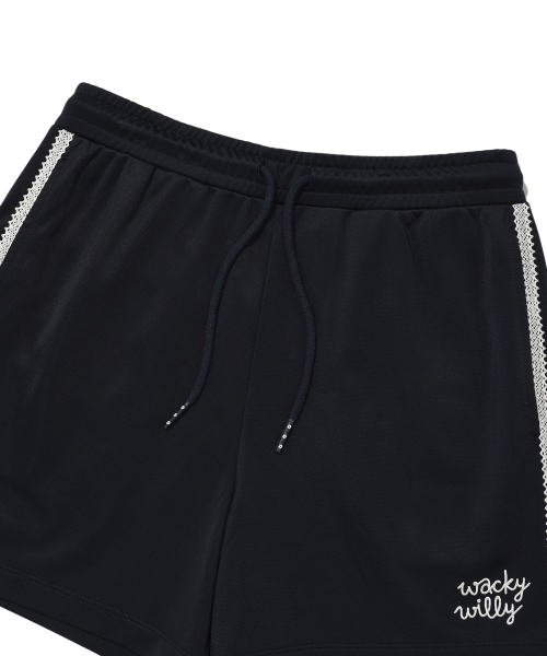 Wacky WiLLy（ワッキーウィリー）の「ウーマンズトラックショートパンツダークネイビー（その他パンツ・レディース・その他・SMALL/MEDIUM）」の4枚目の写真