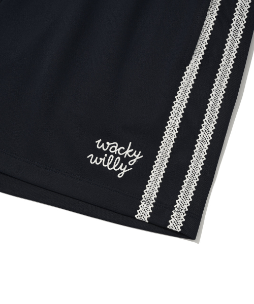 Wacky WiLLy（ワッキーウィリー）の「ウーマンズトラックショートパンツダークネイビー（その他パンツ・レディース・その他・SMALL/MEDIUM）」の5枚目の写真