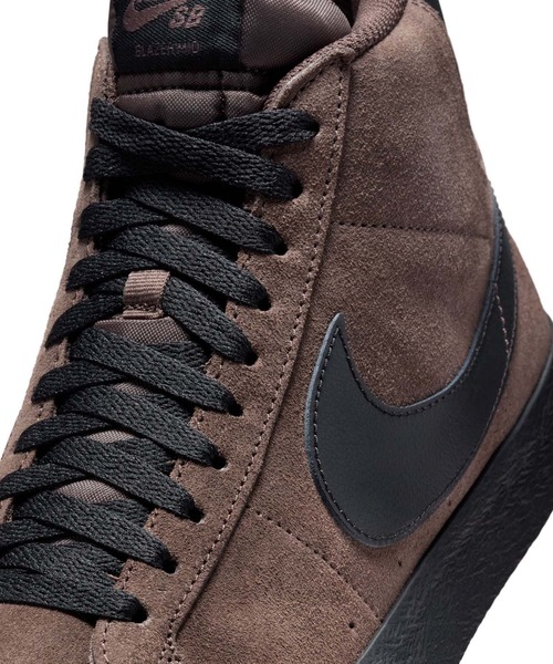 NIKE SB(ナイキエスビー)の「NIKE SB/ナイキエスビー メンズ スニーカー ハイカット スケシュー NIKE SB ZOOM BLAZER MID ブレーザー ミッド FD0731-201(スニーカー・メンズ・ブラウン・26.0cm/29.0cm/28.5cm/28.0cm/27.5cm/27.0cm/26.5cm)」の4枚目の写真
