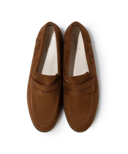 Launa lea(ラウナレア)の「【25秋冬】ソフトペニーローファー(0613)(ローファー・レディース・ブラック/ダークブラウン/キャメル/ネイビー・22.0cm/22.5cm/23.0cm/23.5cm/24.0cm/24.5cm/25.0cm)」の4枚目の写真