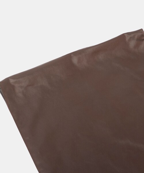 6（ロク）の「＜6(ROKU)＞ストール グローブ（ストール/ショール・レディース・ダークブラウン・FREE）」の10枚目の写真