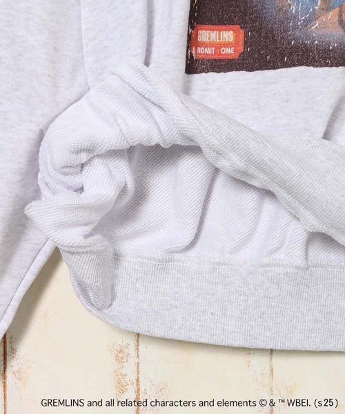 Bleu Bleuet（ブルーブルーエ）の「グレムリンムービーポスタートレーナー（スウェット・レディース・ライトグレー/チャコールグレー・M）」の19枚目の写真