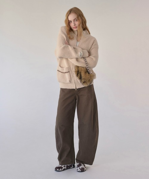hazyl(ヘイジル)の「drivers knit / ドライバーズニット(ニット/セーター・レディース・ベージュ系その他/ブラウン系その他・フリー)」の19枚目の写真