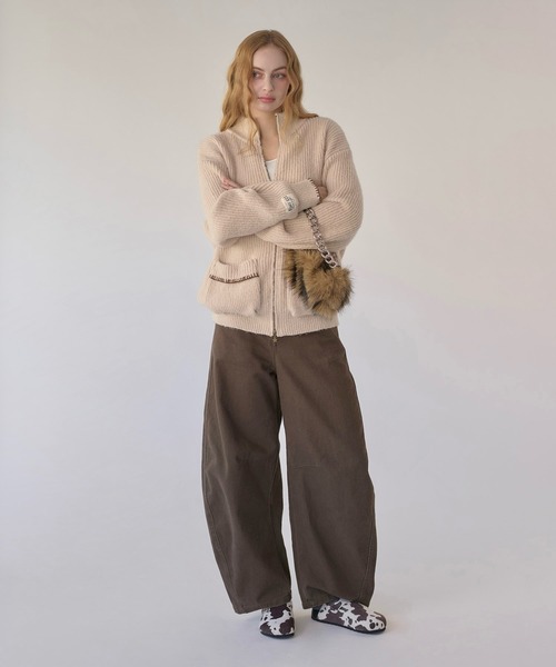 hazyl(ヘイジル)の「drivers knit / ドライバーズニット(ニット/セーター・レディース・ベージュ系その他/ブラウン系その他・フリー)」の21枚目の写真