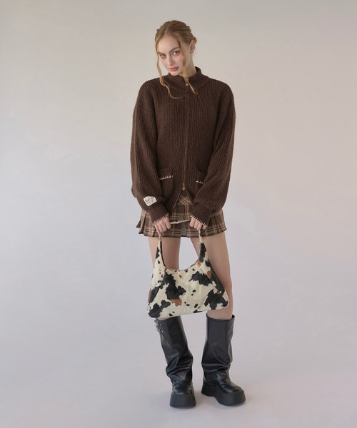 hazyl(ヘイジル)の「drivers knit / ドライバーズニット(ニット/セーター・レディース・ベージュ系その他/ブラウン系その他・フリー)」の7枚目の写真
