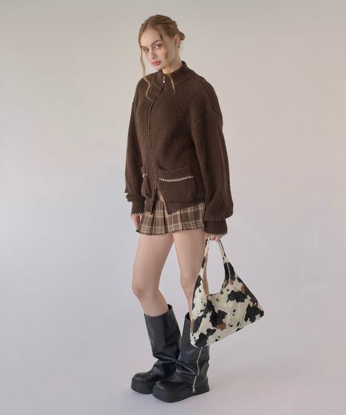 hazyl(ヘイジル)の「drivers knit / ドライバーズニット(ニット/セーター・レディース・ベージュ系その他/ブラウン系その他・フリー)」の9枚目の写真